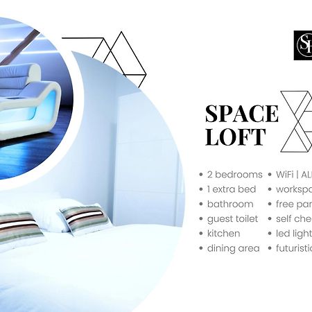 Secret Hideaways Space Loft Wohndesign Auf 2 Etagen L 450M Bis Uni Duisburg Exterior photo